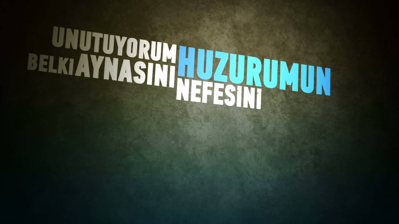 Kadir Demir & Tuaf - Peyderpey (Kinetik Tipografi)
