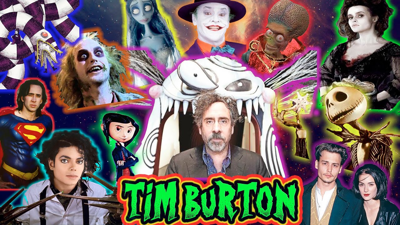 A INCRIVEL E ESTRANHA HISTORIA DO TIM BURTON
