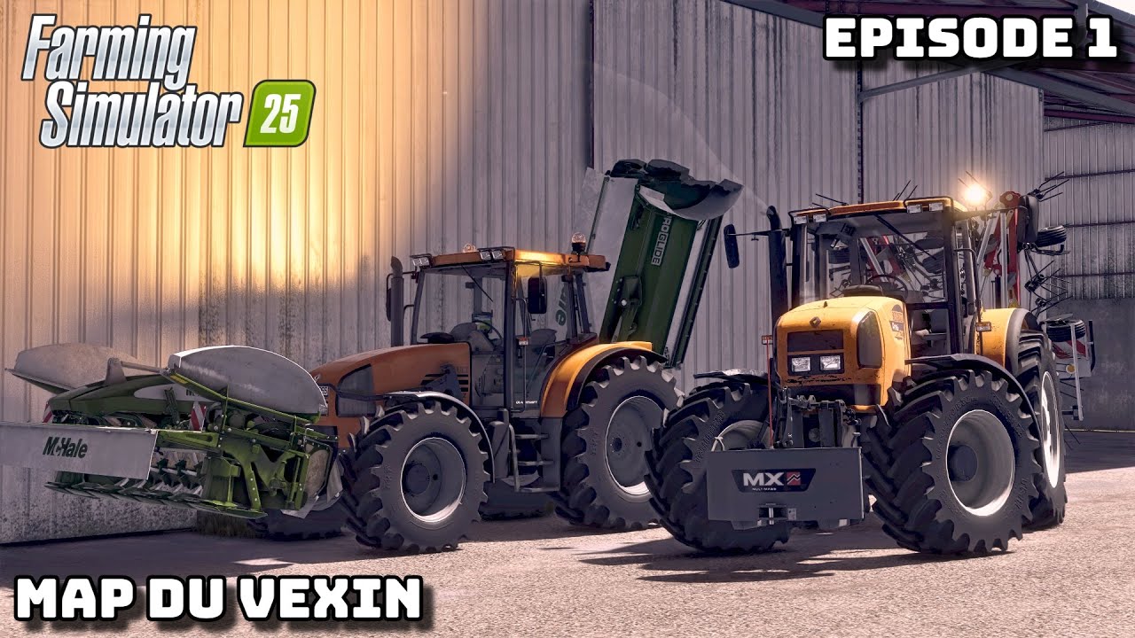 FIN DES SEMIS DE COLZA 🌱✅ ! ON COMMENCE LES FOINS 🌾🚜🔥 | MAP DU VEXIN  | Episode 1  | FS25