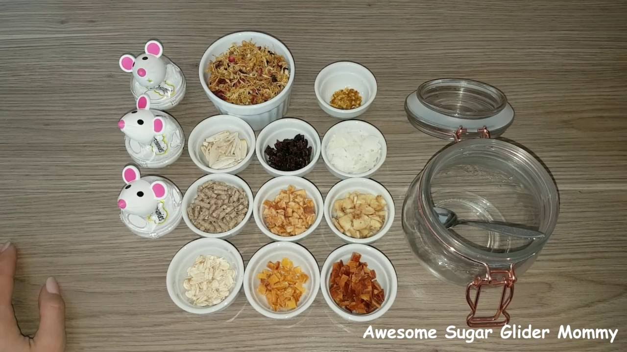 Sugar Gliders Snack Mix