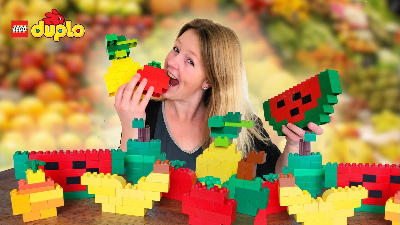Build Fruits Lego Duplo Bricks ► Skupkes ◄ Fruit bouwen Duplo Lego