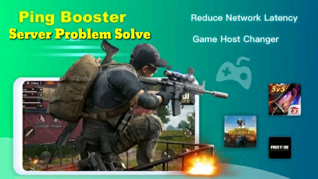 VPN game booster app || ping booster server problem solve 2020