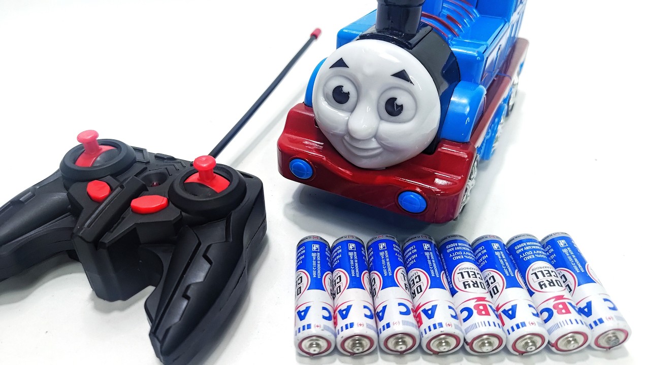 Reviews Unboxing Satisfying Electric Thomas, RC Smart Deformation Car, Firetruck, Squid Dance Toy