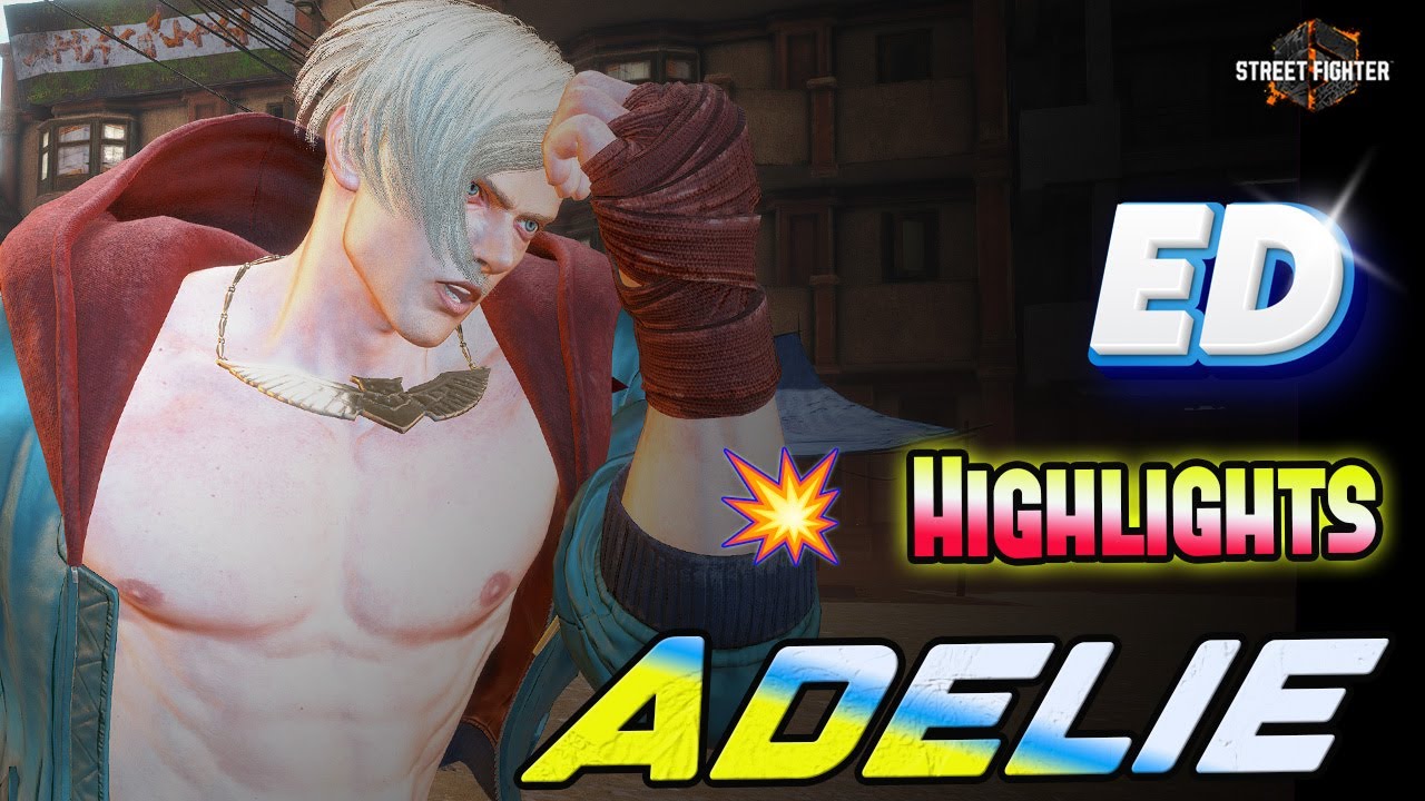 SF6 🔥 World Best Adelie ED 👊 This ED Gameplay Is All Pressure, No Mercy 🎮 High-Level Gameplay