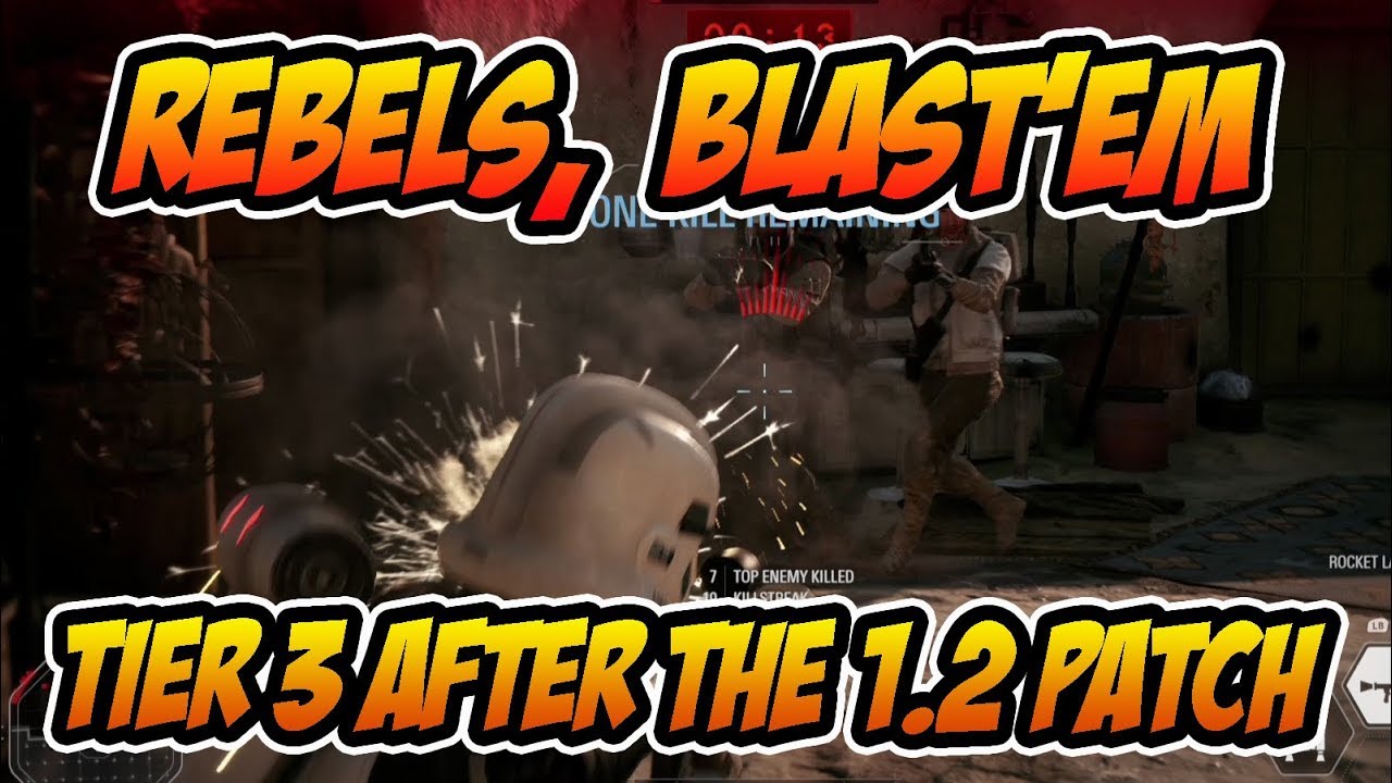 Rebels Blast'em Tier 3 SOLO after 1.2 Patch - STAR WARS BATTLEFRONT 2