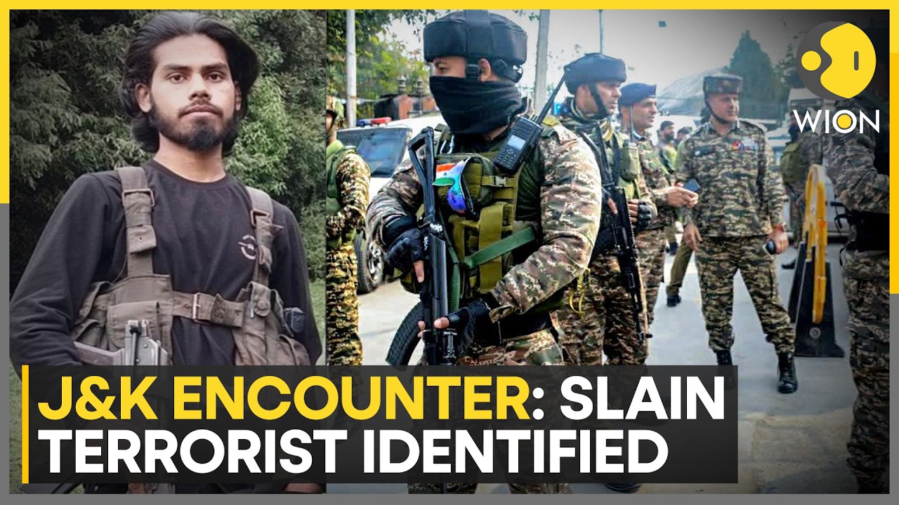 J&K: Pakistani LeT Terrorist Neautralised as Security Forces Tracked Movement | WION News