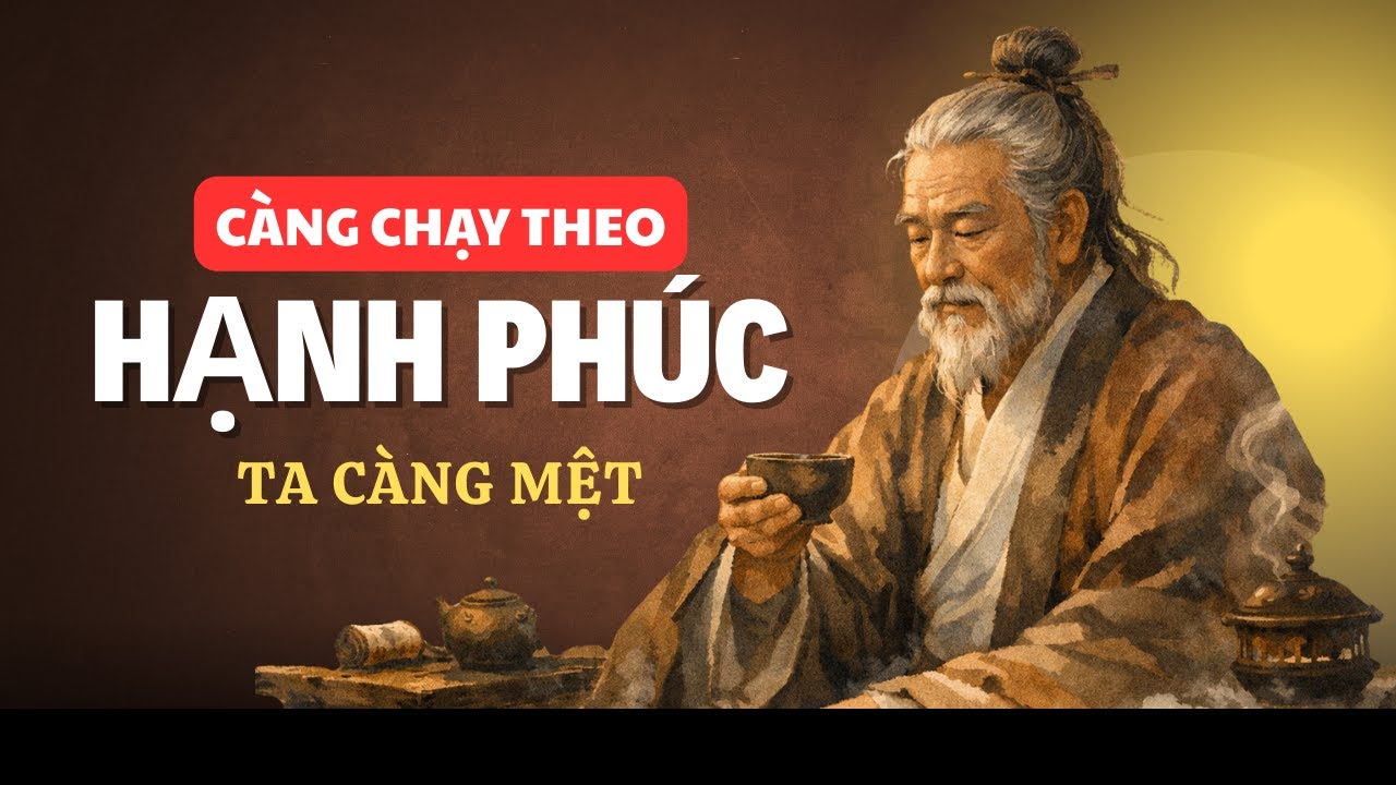 ĐỨNG NHÌN HẠNH PHÚC – Vì Sao Càng Chạy Theo Hạnh Phúc, Ta Càng Mệt? - Ngẫm Cổ Nhân