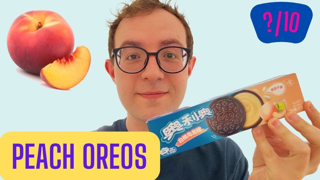 Peach Oreos - 🇨🇳 China Exclusive - Taste Test Ep. 2