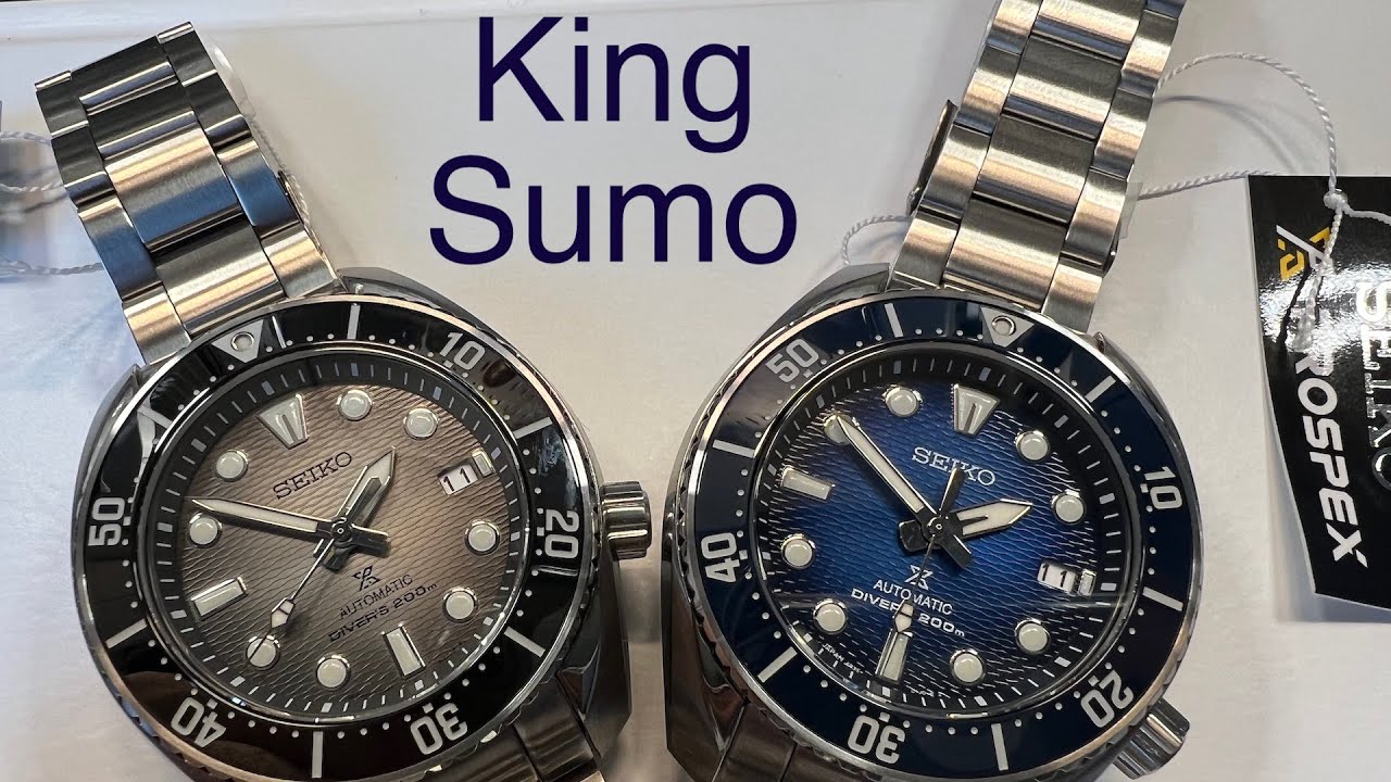 Hands On SEIKO's NEW KING 2022 Sumo's