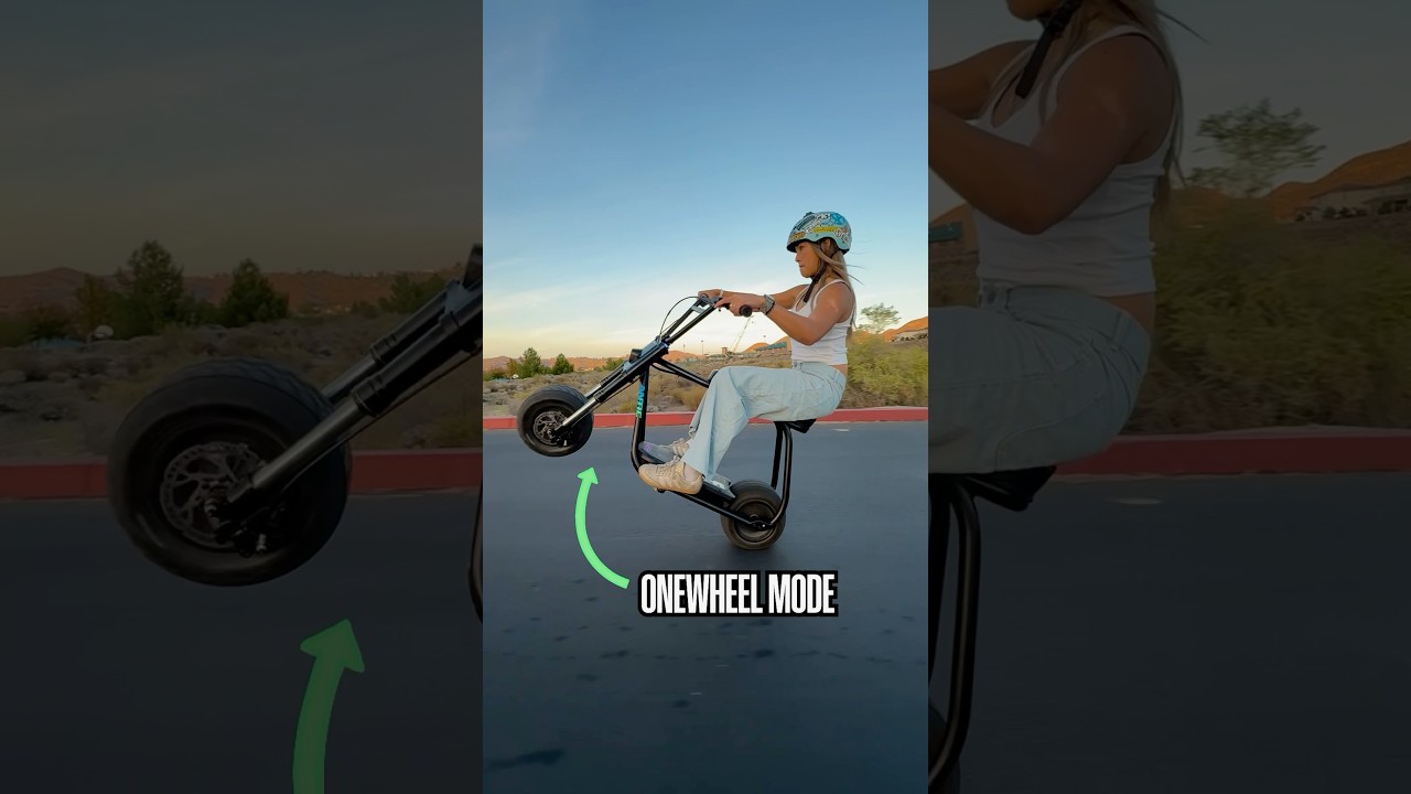 Is this Wheelie bike cheating?