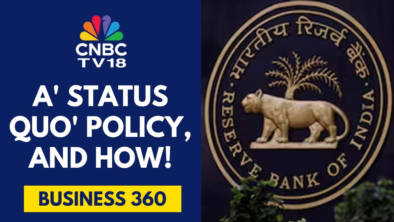 RBI Maintains Status Quo, Hikes GDP & Inflation Outlook | CNBC TV18