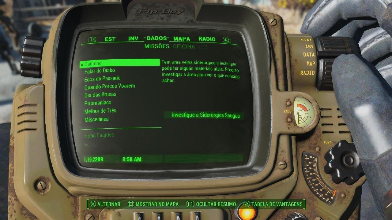 Fallout 4 | Cadinho | Missões NextGen (PS5)