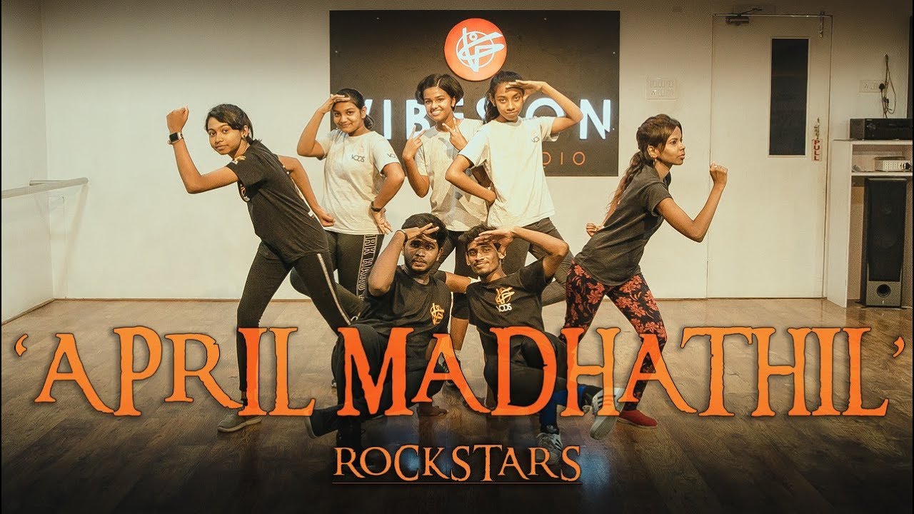 ROCKSTARS | APRIL MADHATHIL | VAALI | AJITH | HIP HOP - BEGINNERS | VIBES ON DANCE STUDIO