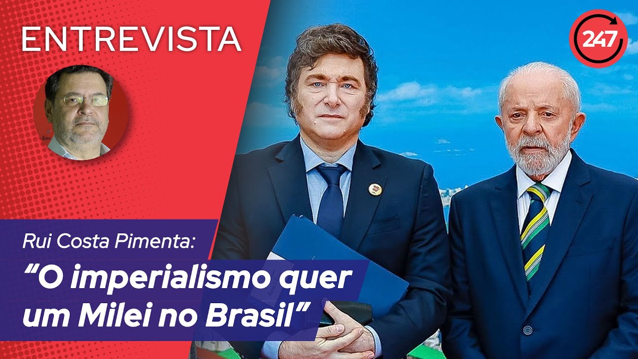 Rui Costa Pimenta: o imperialismo quer um Milei no Brasil 07.11.25
