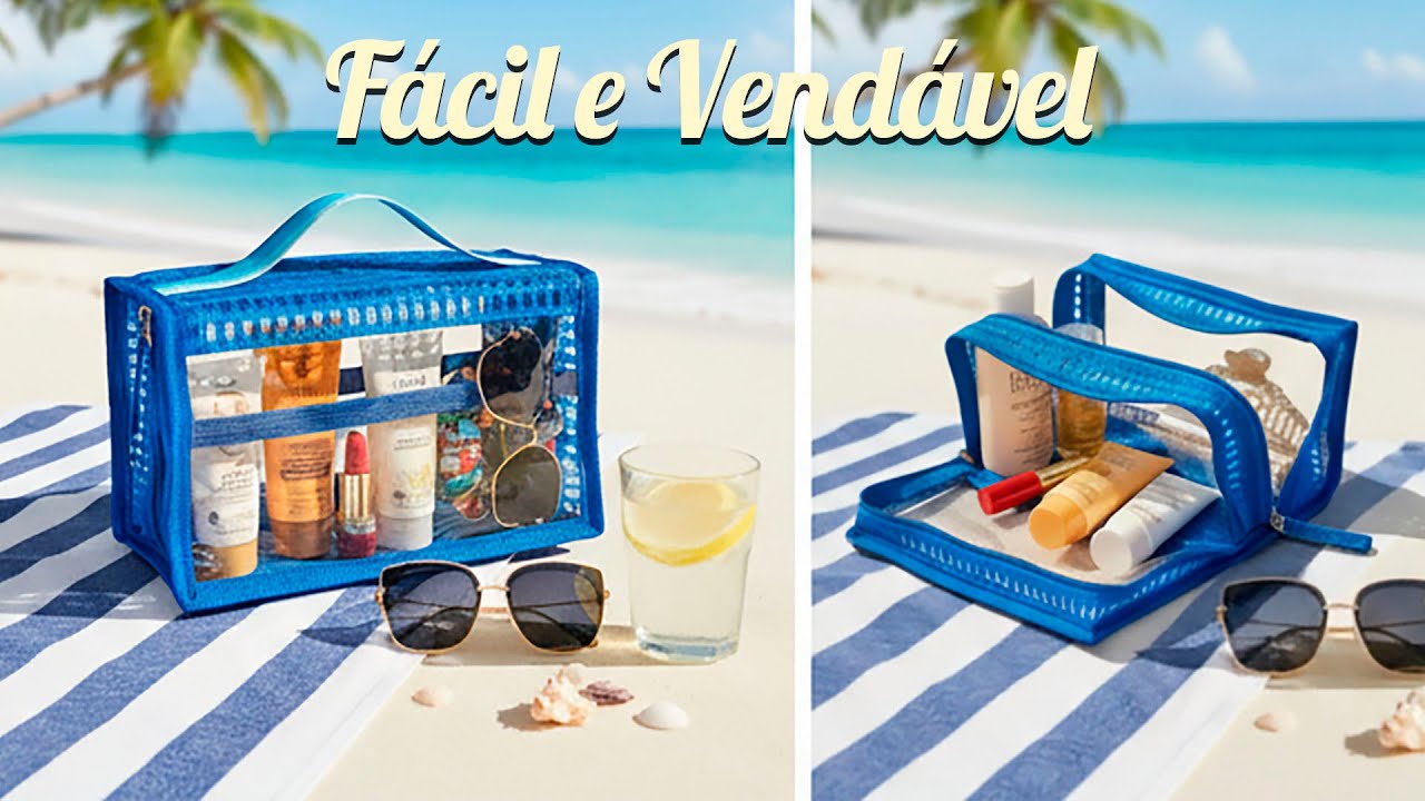 Necessaire Moderna, Fácil e Perfeita para o Verão
