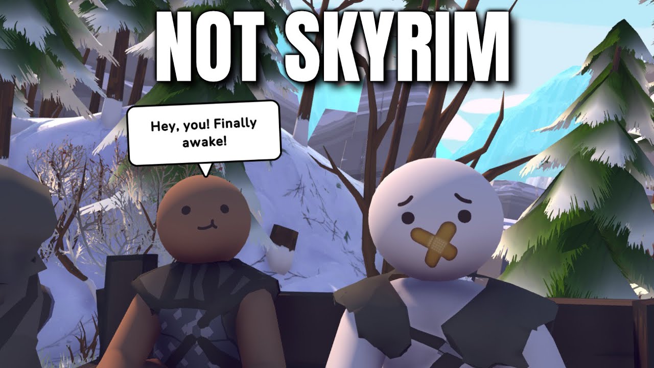 Parody Skyrim just Dropped.