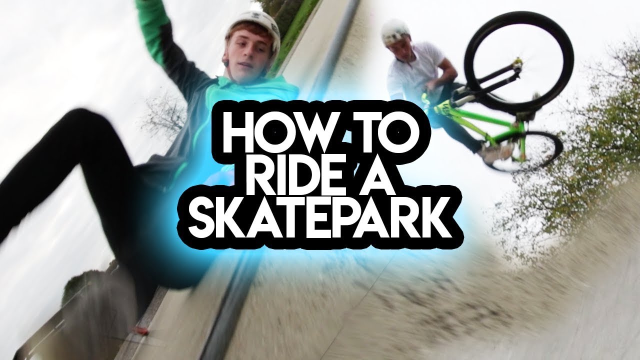 HOW TO RIDE A SKATEPARK! (DROP IN, 180 AIR, PUMP & FLYOUT) - CAN YOU MASTER IT!?