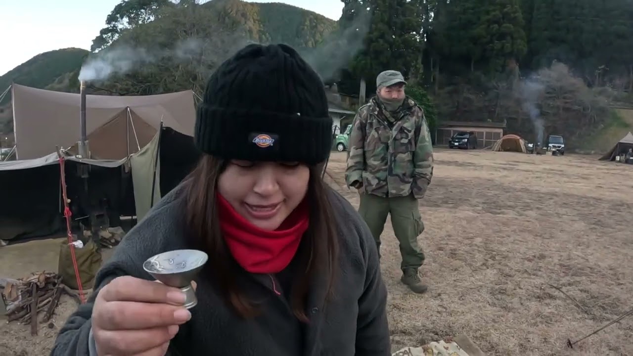 薩摩軍幕會藺牟田池忘年野営に行ってｷﾀ━(ﾟ∀ﾟ)━!