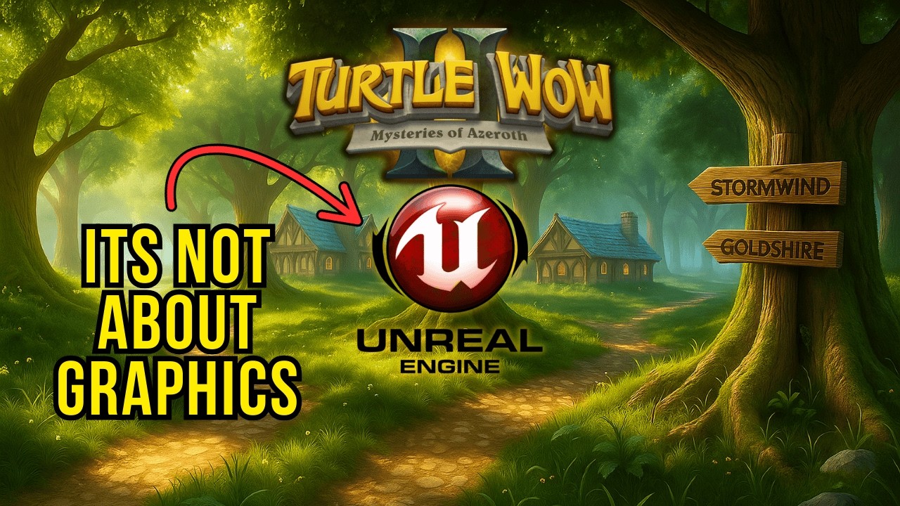 Переработка движка Unreal Engine в Turtle WoW — настоящая причина
