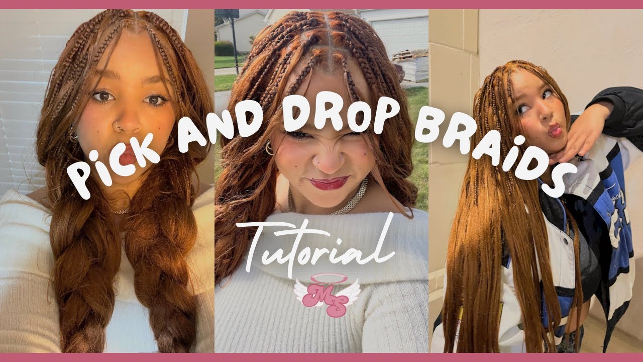 Pick and Drop Braids 2023 | Tutorial