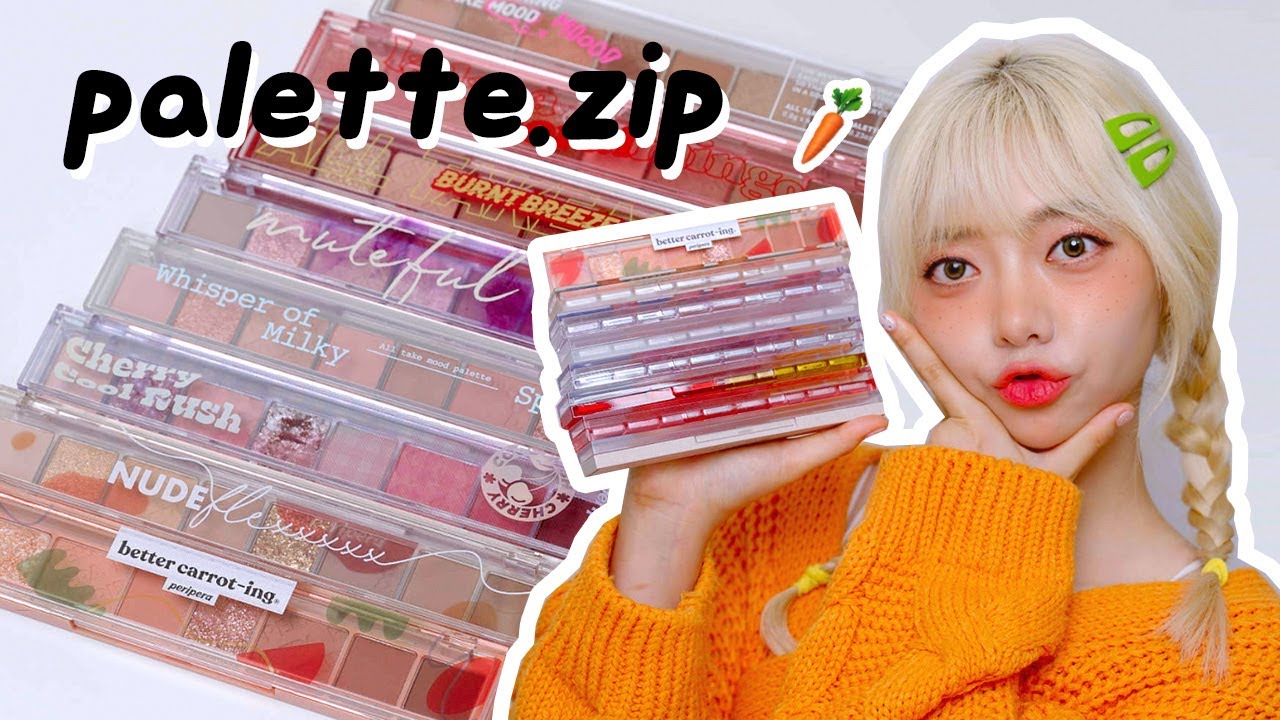 New 당근팔레트🥕 페리페라 올테이크 무드 팔레트 전제품 리뷰.zip