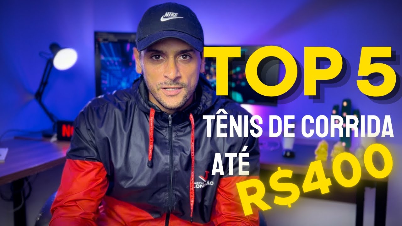Top 5 tênis de corrida abaixo de R$400 | Melhor custo benefício em 2024.