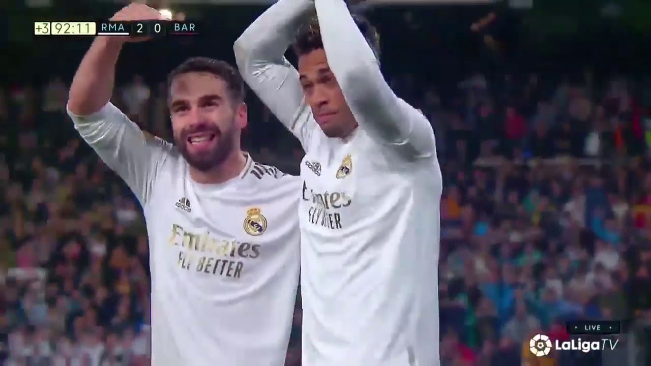 Real Madrid vs Barcelona 2-0 Goal Mariano D&iacute;az 01 03 2020 HD