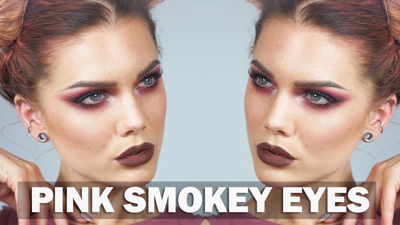 How To Do Pink Smokey Eyes | Linda Hallberg Tutorial