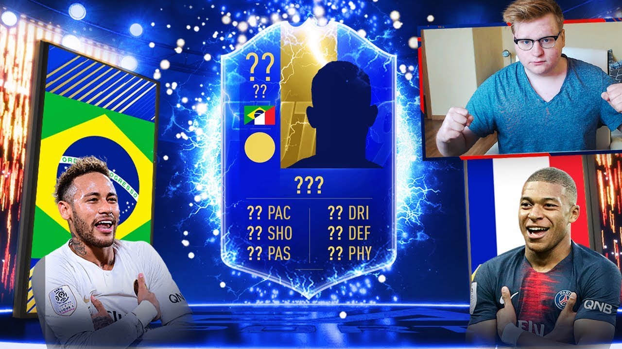 TOTS NEYMAR I TOTS MBAPPE W PACZCE Z 2 ZAWODNIKAMI?! 😮 | FIFA 19 Prawda czy Fałsz?