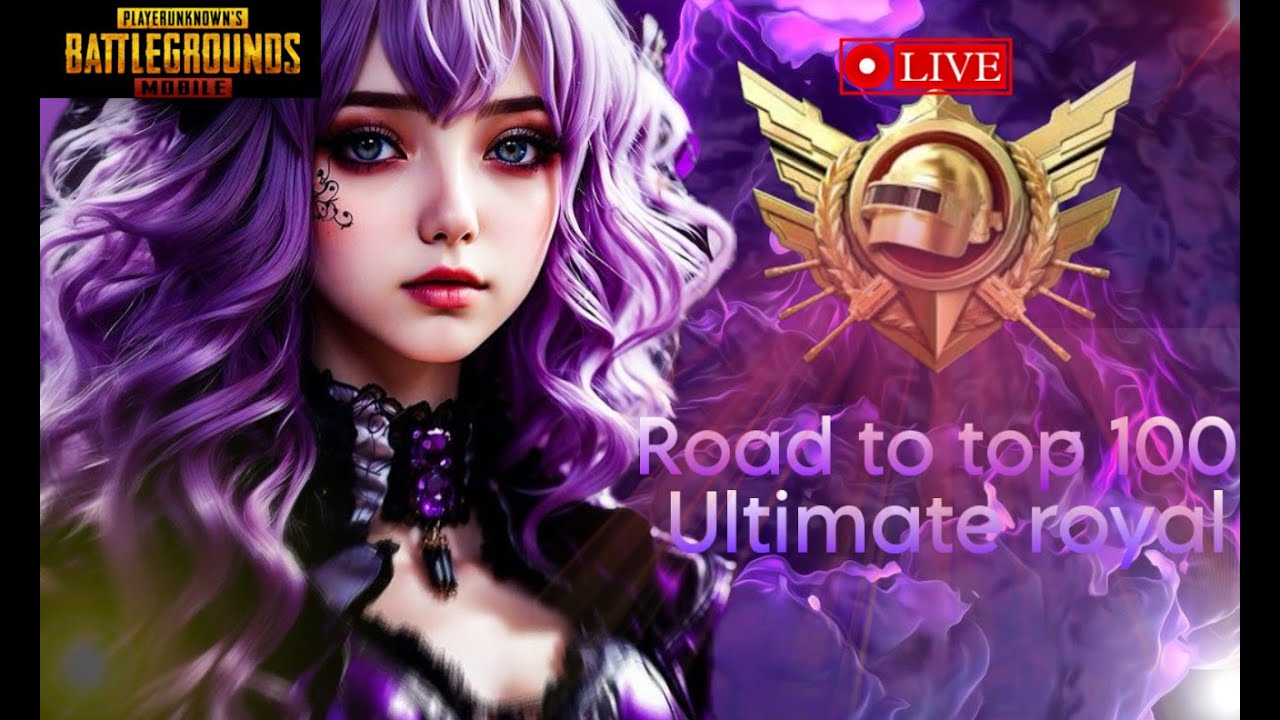 🛑TOP 100 ULTIMATE ROYAL LEGEND PUSH GAMPLAY LIVE 🛑 | PUBG MOBILE | IPHONE 16 PRO MAX