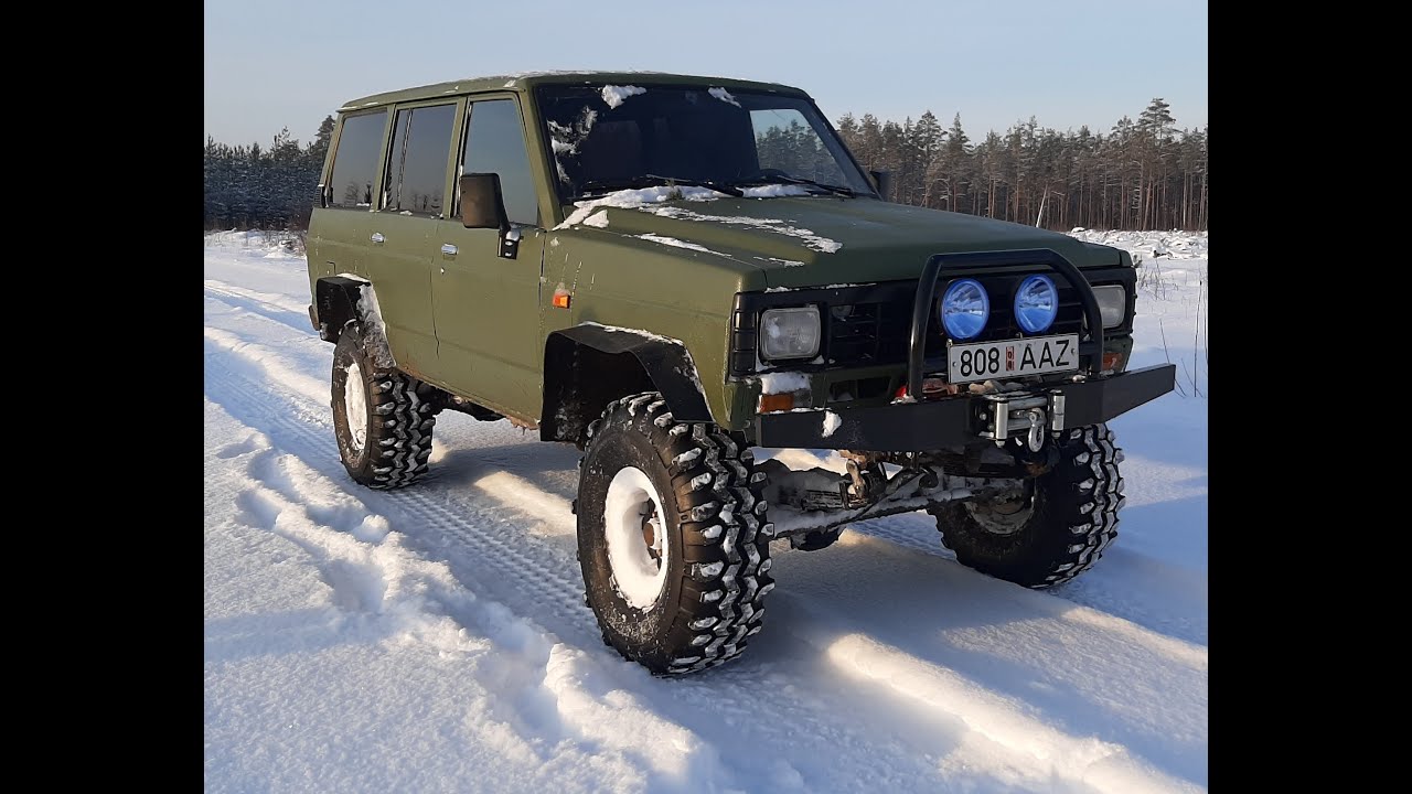 Nissan Patrol 160 3.3TD Cold Start -25c