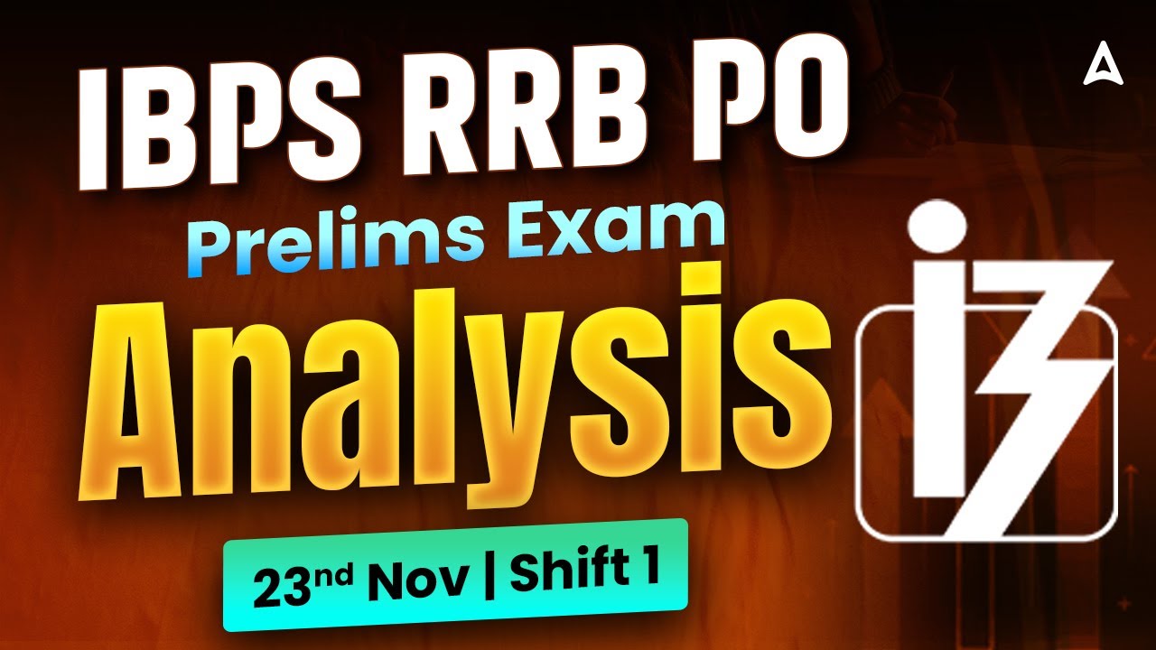 IBPS RRB PO Analysis 2025 Tamil | Shift 1 Today | IBPS RRB PO Prelims Exam Analysis 2025 in Tamil