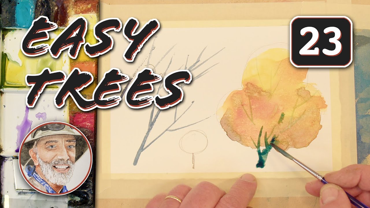 How to Paint Watercolor Trees — Simple Techniques for Natural Landscapes