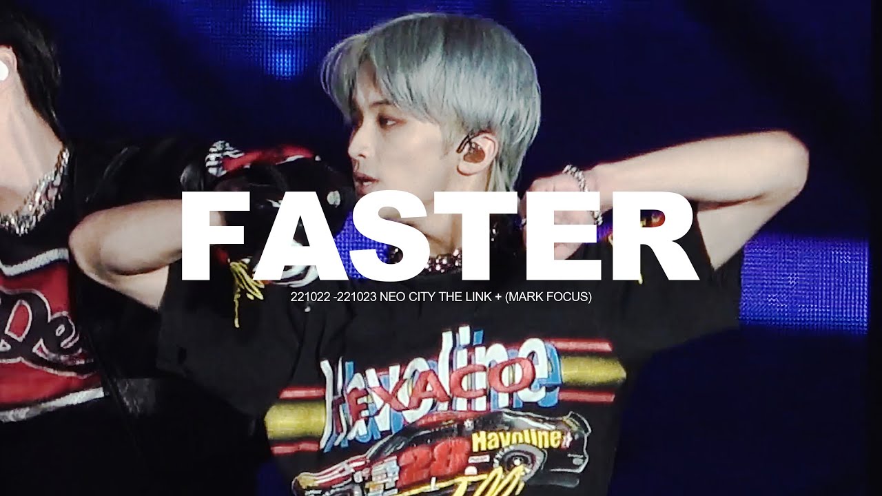 [4K] 221022 - 23 NCT 127 NEO CITY THE LINK + FASTER MARK FOCUS | 네오시티 더링크 플러스 패스터 마크 직캠