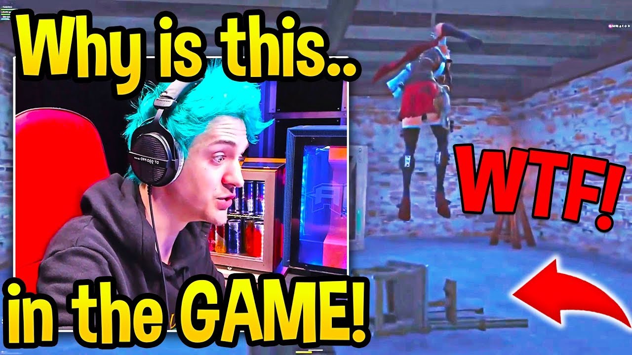 Ninja & Fortnite Community *WORRIED* Finding SCARY MESSAGE at THE BLOCK! - Fortnite Moments