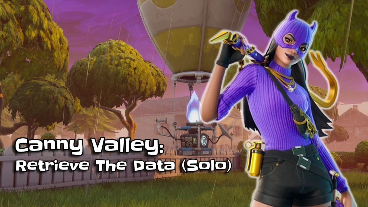 Fortnite: Save The World - Retrieve The Data (Solo)