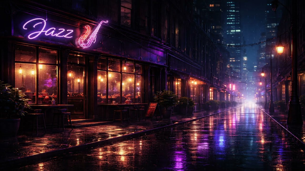 Urban Late Night City Vibes 🌃🎷 (2 Hours)  | Late Shift Jazz