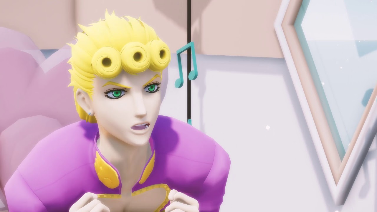【JOJO MMD】Deep Blue Town 【Bruno Bucciarati & Giorno Giovanna】