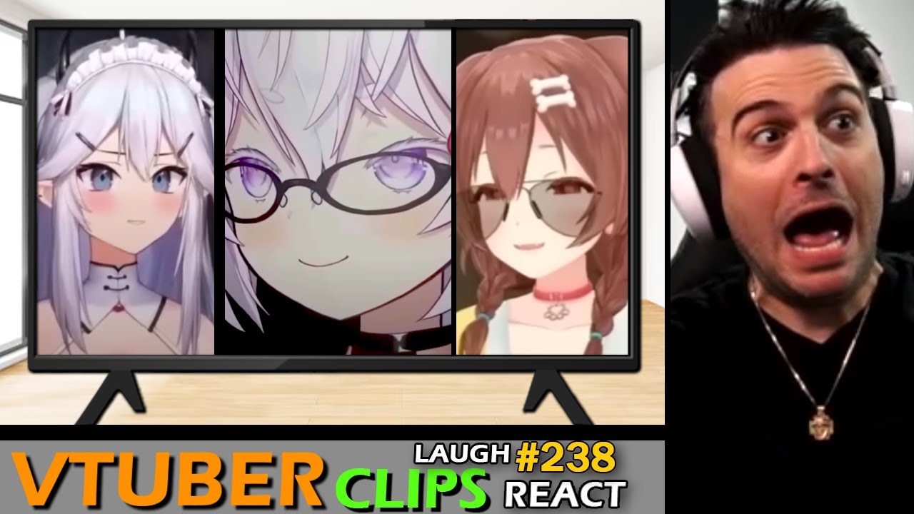 We REACT and LAUGH to the VTUBER clips YOU send 