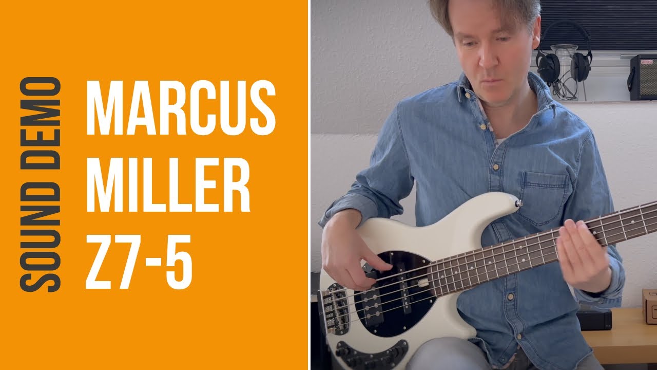 Sire Marcus Miller Z7-5 - Sound Demo (no talking)
