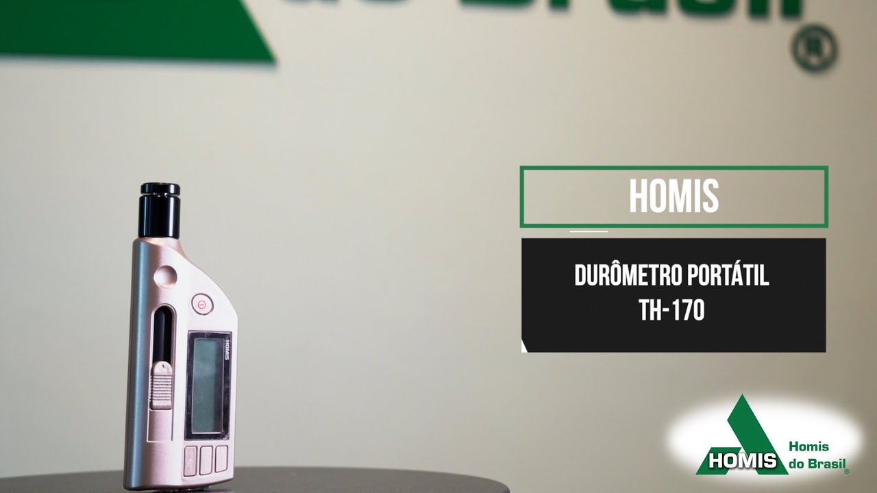 Medidor de Dureza HLD, HB, HRC, HRB, HV, HS, Durometro, Dur&ocirc;metro Port&aacute;til - TH 170 -  HOMIS