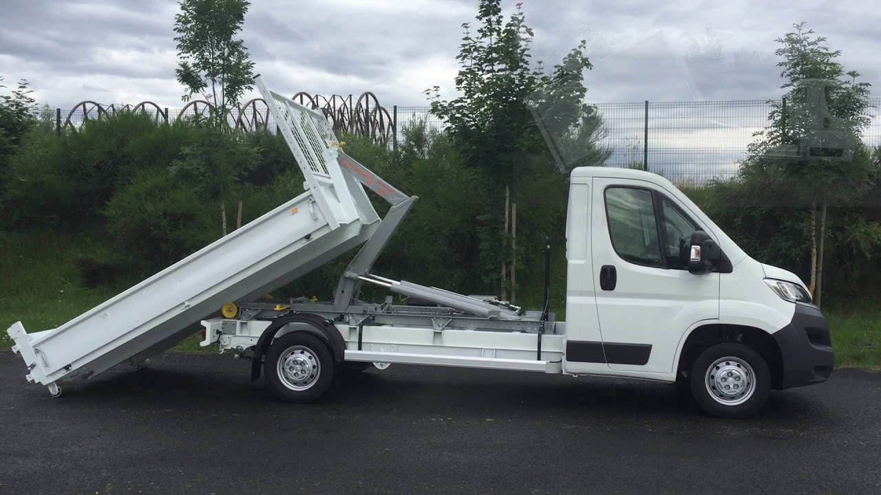 Bras polybenne D25C sur FIAT Ducato