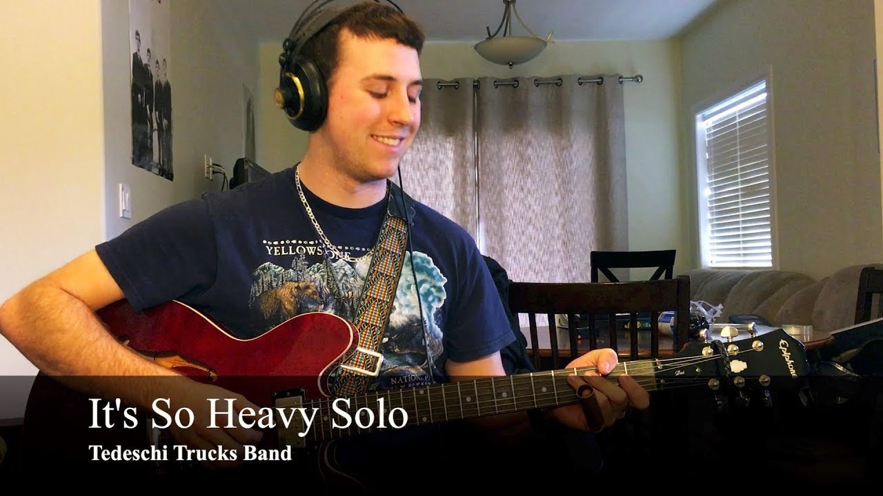 Tedeschi Trucks Band - It's So Heavy Solo Transcription