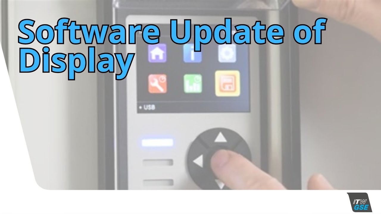 2400 Software Update of Display