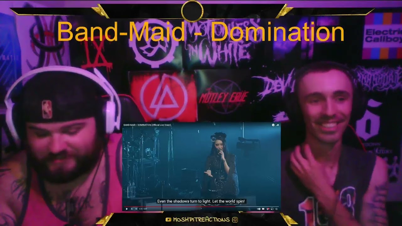 Band Maid - Domination | These ladies absolutely killed the stage and the entire show {Reaction}