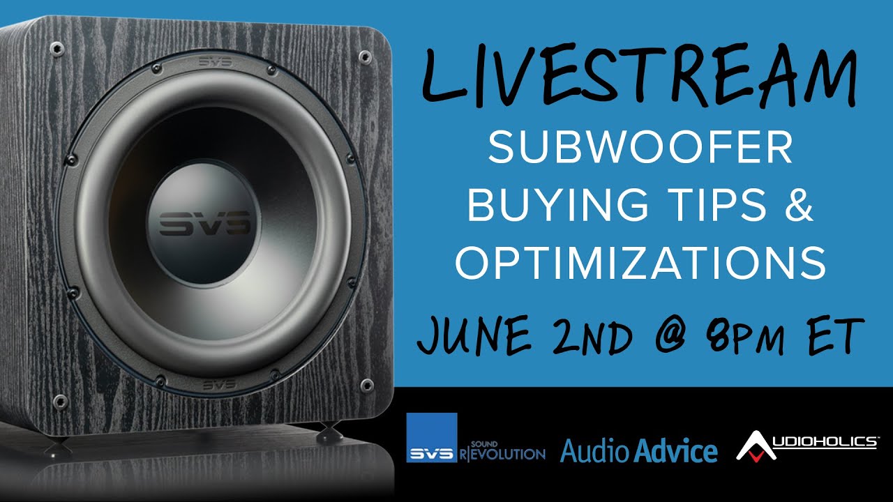 Subwoofer Talk & Giveaway w SVS and Audio Advice