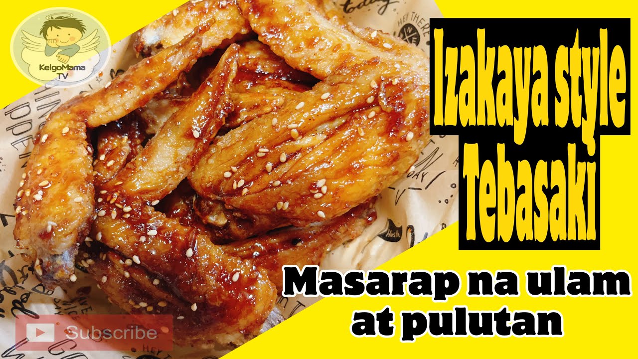Japanese chicken wings TEBASAKI | izakaya menu| japan home cooking