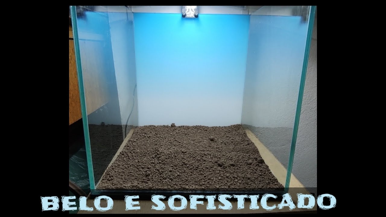 COMO COLOCAR PAINEL DE FUNDO E TAPETE DE EVA NO AQUÁRIO