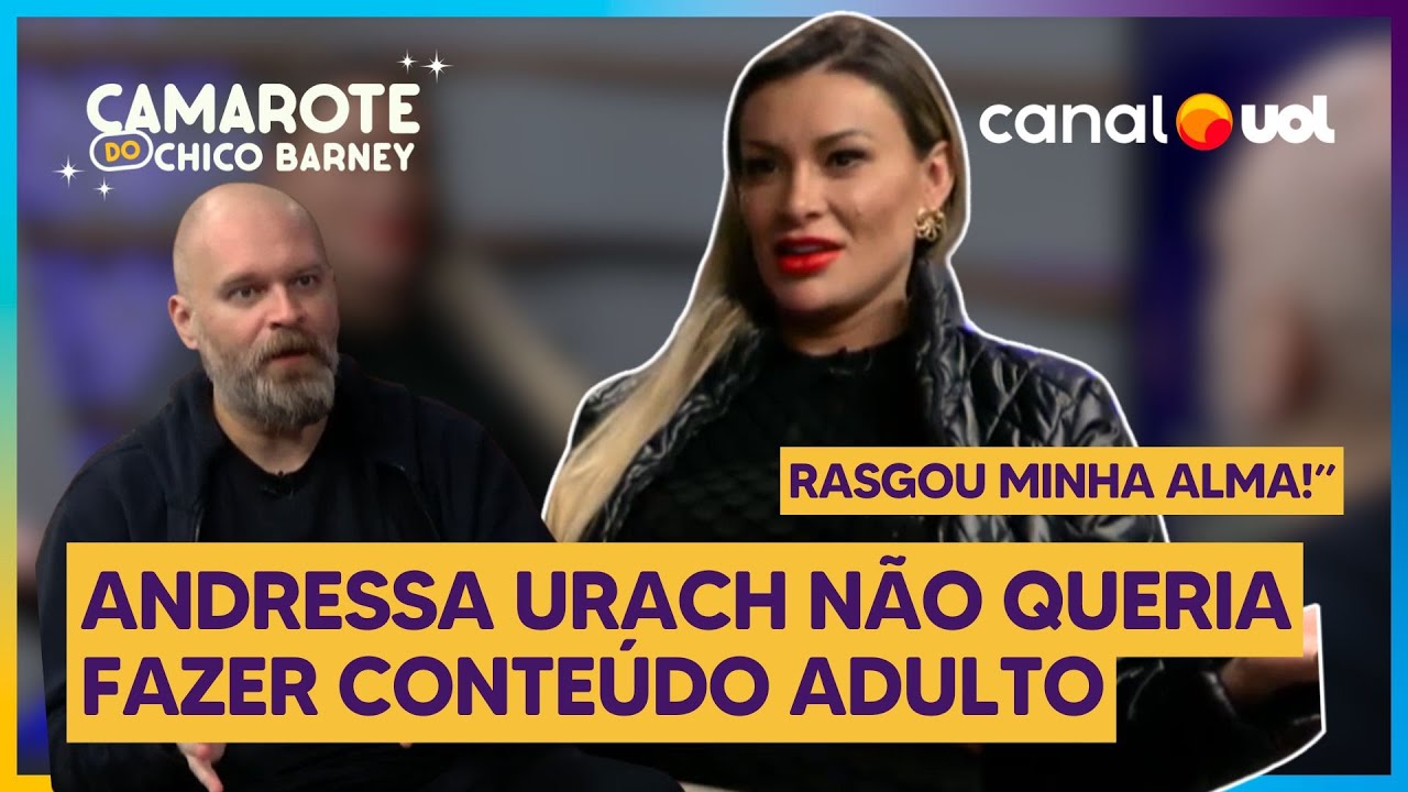 Andressa Urach faz revelação sobre religião, filmes adultos e fortuna l Camarote do Chico Barney