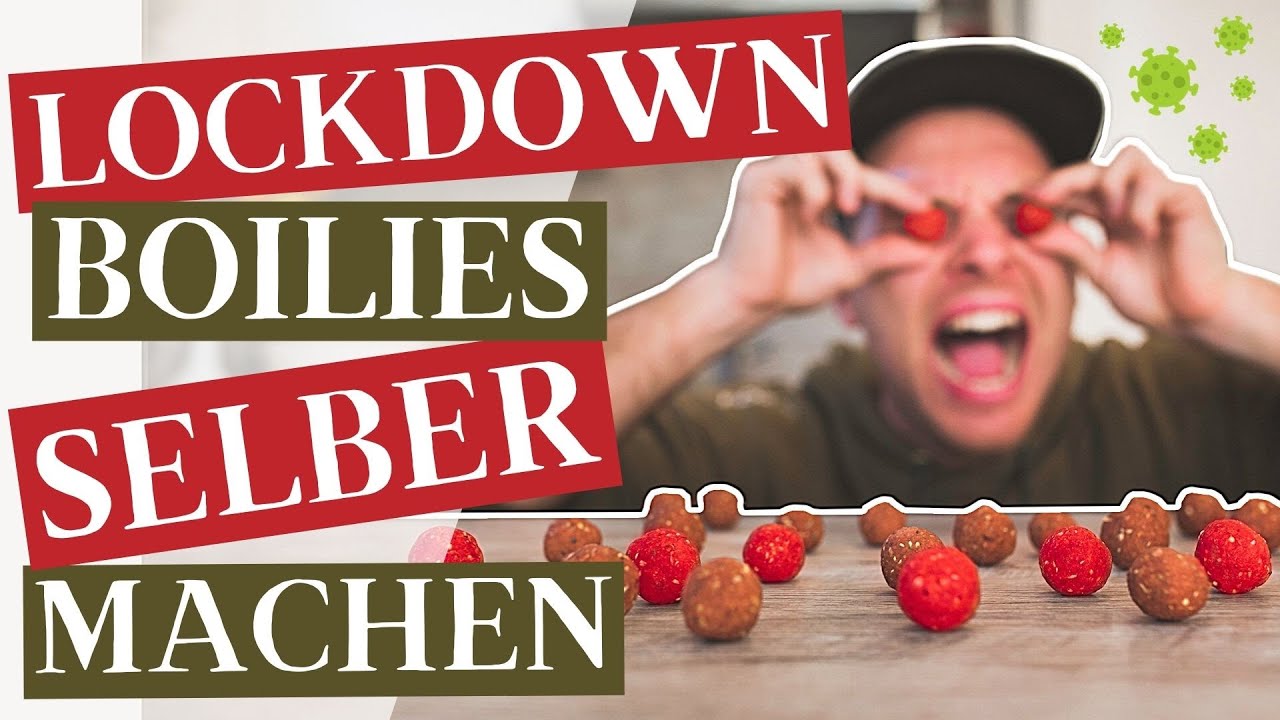 Lockdown Boilies Selber Machen - Karpfenfutter während Corona selbst herstellen!